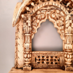 Jodhpur Crafts Jharokha Wall Hanging Wood Ethnic Motifs Antique Hall Jharokas - Image 3