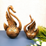 Jodhpur Crafts Decorative Swan Tea Light Stand Showpieces - Image 9