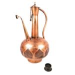 Jodhpur Crafts Vintage Surahi Tea Light Holder Set,antique golden or copper finish - Image 5