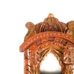 Jodhpur Crafts Handcrafted Wooden Jharokhas copper-toned brown - Image 5