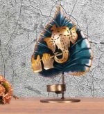 jodhpur crafts Multicolor pan Ganesha Candle Holder, Candle Holder, Tea Light for Home Decor, Elegance Tea Light, Stylish Candle Holder, showpiece Candle Holder, Multicolor Candle Holder,