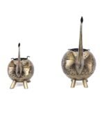 Jodhpur Crafts Gold Iron Showpiece, Intricate Design, Sleek, Stylish, Luxurious Gold Finish, Bold Statement, Durable Iron Construction, Elegant Touch - Image 4