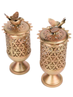 jodhpur Crafts Metallic Iron Lota Shape Candle tealight Holder - Image 3