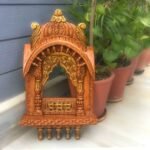 Jodhpur Crafts Handcrafted Wooden Jharokhas copper-toned brown - Image 11
