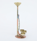 Jodhpur Crafts Peacock Design Metal Tea Light Holde - Image 4