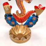 Jodhpur Crafts Lord Ganesha Metal Tealight Holder - Image 9