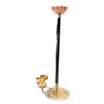 Jodhpur Crafts Peacock Design Metal Tea Light Candle Holder - Image 9